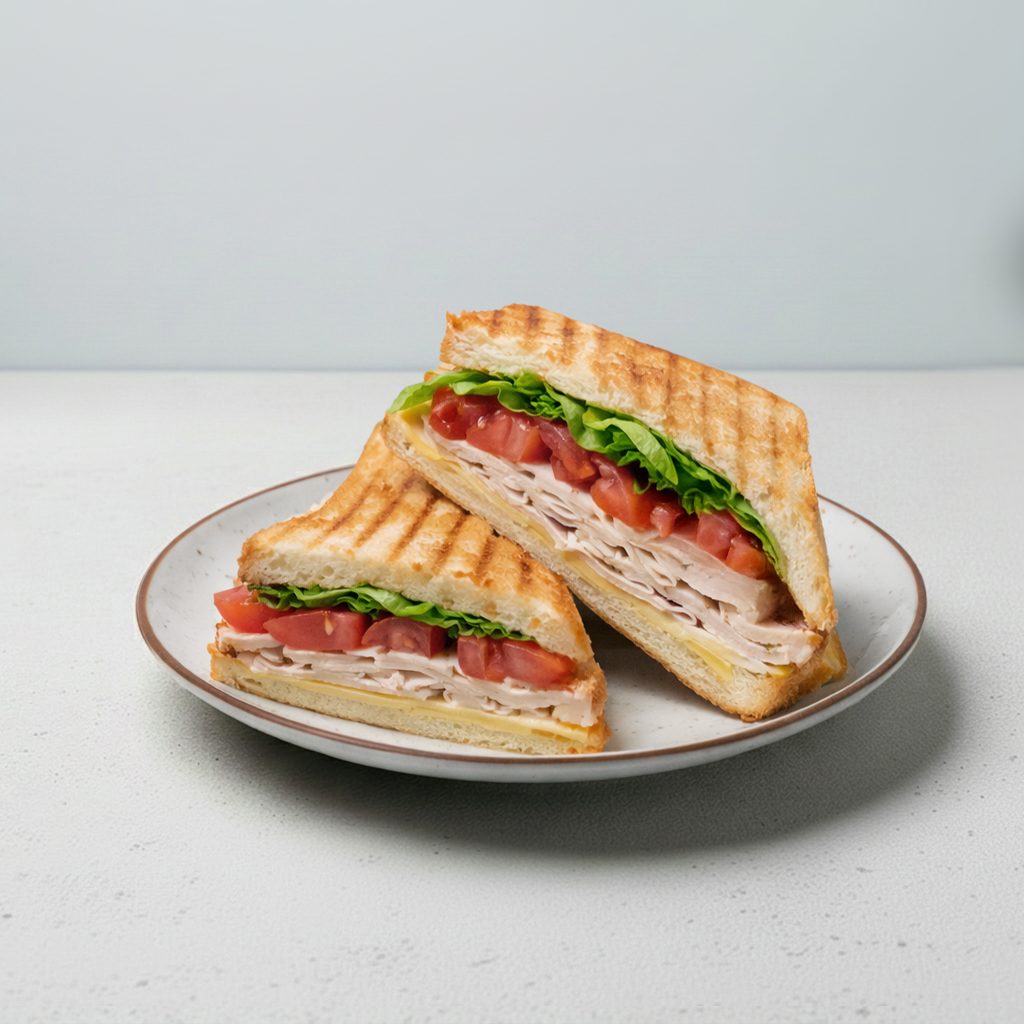 © Cajun Turkey & Cheese Panini.