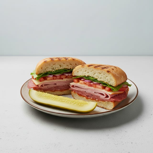 © Italian Cheese Melt Panini.