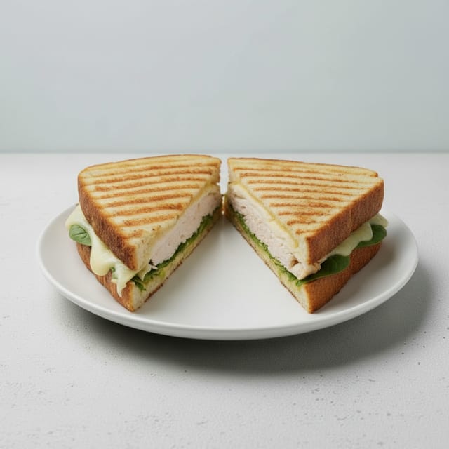 © Turkey & Cheese Panini.