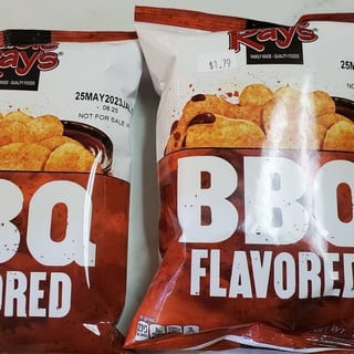 © Uncle Ray's BBQ Chips 1.5 Oz